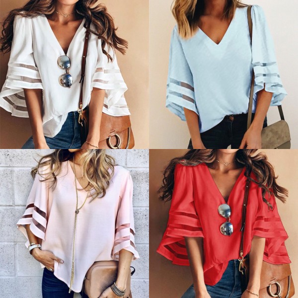 Amazon spring and summer new women's clothing expr...