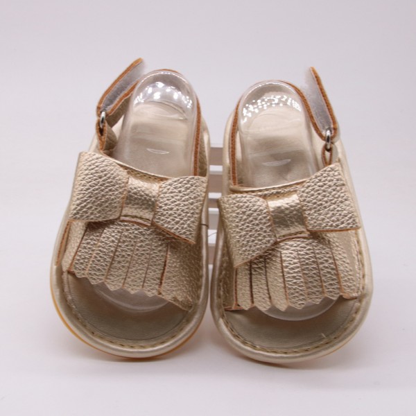 2018 new sandals 0-6-12-18 month old baby shoes European and American new princess sandals 