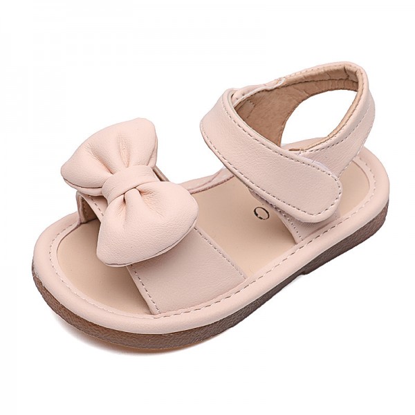 Girls' fashion sandals 2021 summer new children's soft bottom beach shoes Rhinestone little girls' foreign style baby shoes 