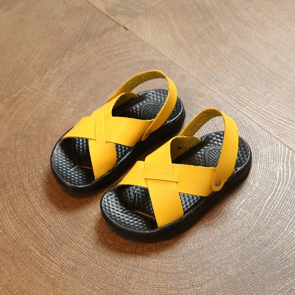 2018 new summer sandals children's shoes boys' sandals children's shoes girls' beach shoes Korean version hollow out and breathable 