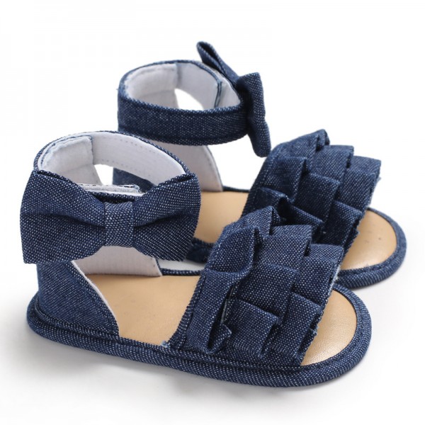 Foreign trade 0-1-year-old toddler shoes high top sandals summer soft sole baby shoes baby shoes 