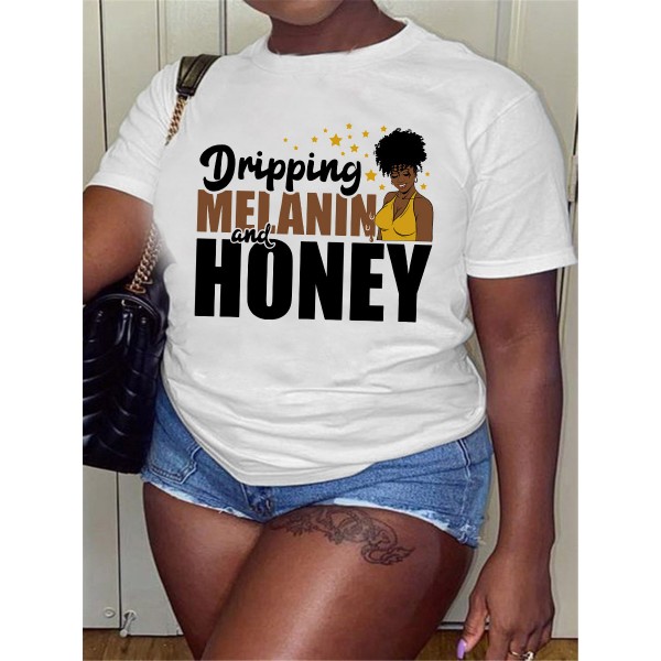 2022 spring and summer women's short sleeve round ...
