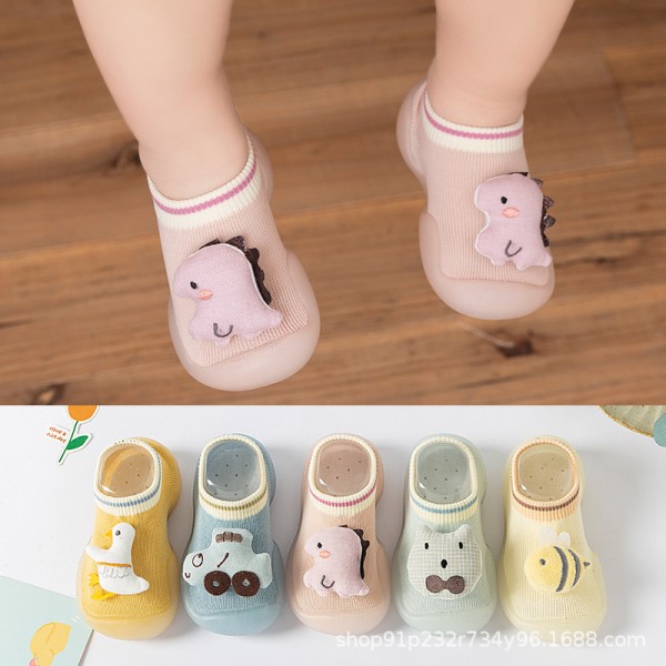 Baby walking shoes baby soft soled spring and summer children's indoor 0-1 years old 2 breathable autumn floor socks sandals 