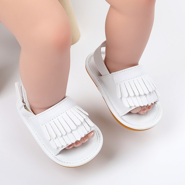Summer tassel female baby sandals summer rubber soled shoes summer sandals baby shoes baby shoes sandals toddler shoes 