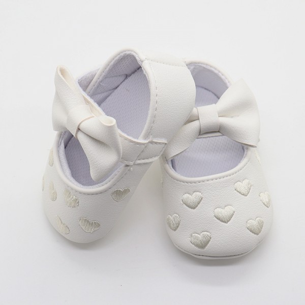 New baby shoes butterfly heart-shaped foreign trade Korean baby shoes toddler shoes princess style comfortable soft soled children's shoes wholesale 