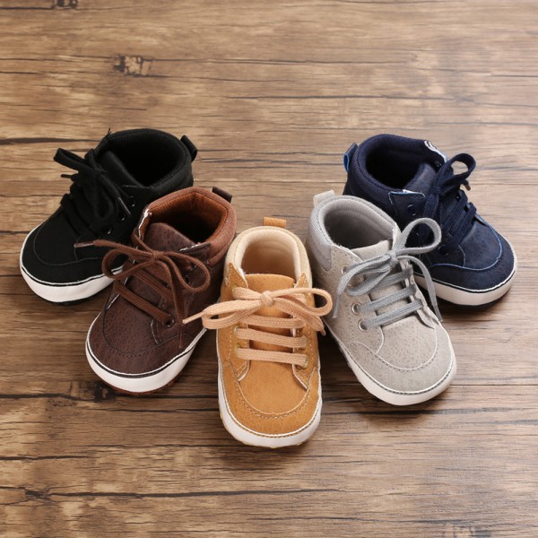 Spring and autumn baby lace up shoes 1-0-year-old men's casual shoes 
