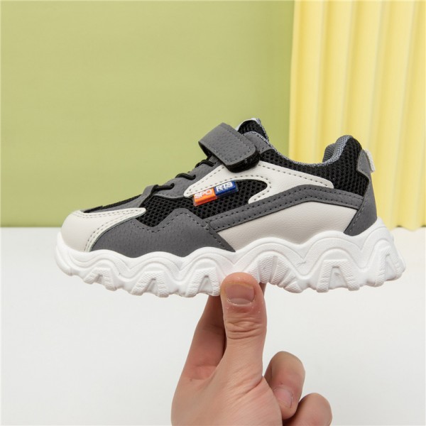 [Code Breaking clearance] children's shoes boys' sports shoes 2022 spring and autumn girls' middle-aged and big children's online Red daddy shoes 