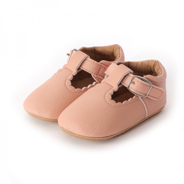 Spring and autumn 0-1 year old baby walking shoes leisure princess shoes baby princess shoes rubber soled baby shoes walking shoes 