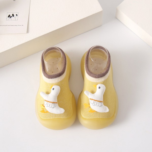 Spring and summer cartoon animal indoor shoes wear-resistant baby socks shoes breathable and comfortable children's men's and women's walking shoes manufacturer direct sales 