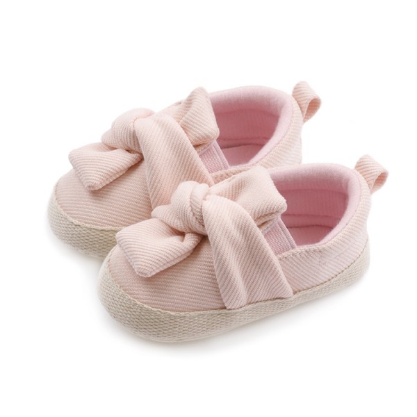 New style baby shoes 0-15 months bow cover foot baby walking shoes 