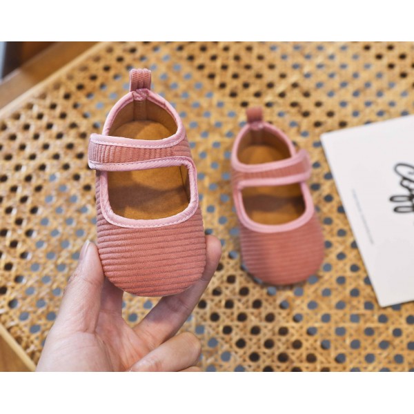 New baby shoes corduroy spring and autumn baby soft soled shoes leisure toddlers 