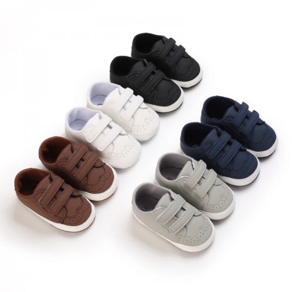 Baby shoes spring and autumn style 0-1 year old male baby shoes soft soled walking shoes 