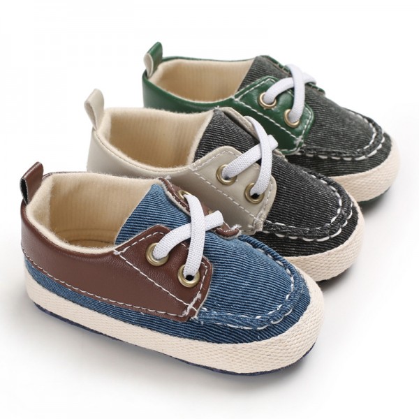 Spring and autumn 0-1 year old baby walking shoes comfortable soft sole baby shoes casual shoes 