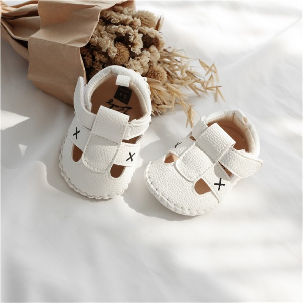 Hansheng baby sandals 0-1 year old toddlers summer soft bottom non slip baby shoes babyshoes 2019 