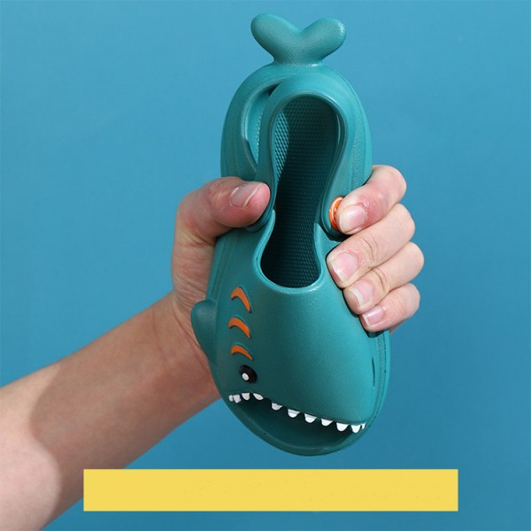 Heli shark new fashion little shark cool children's shoes flat bottom leisure daily wear male and female baby beach sandals 