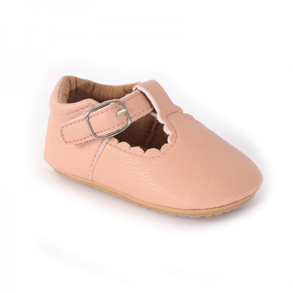 Spring and autumn 0-1 year old baby walking shoes leisure princess shoes baby princess shoes rubber soled baby shoes walking shoes 
