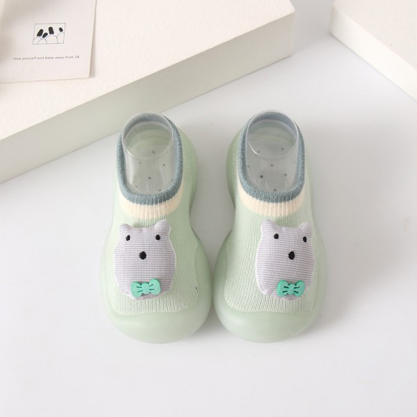 Spring and summer cartoon animal indoor shoes wear-resistant baby socks shoes breathable and comfortable children's men's and women's walking shoes manufacturer direct sales 