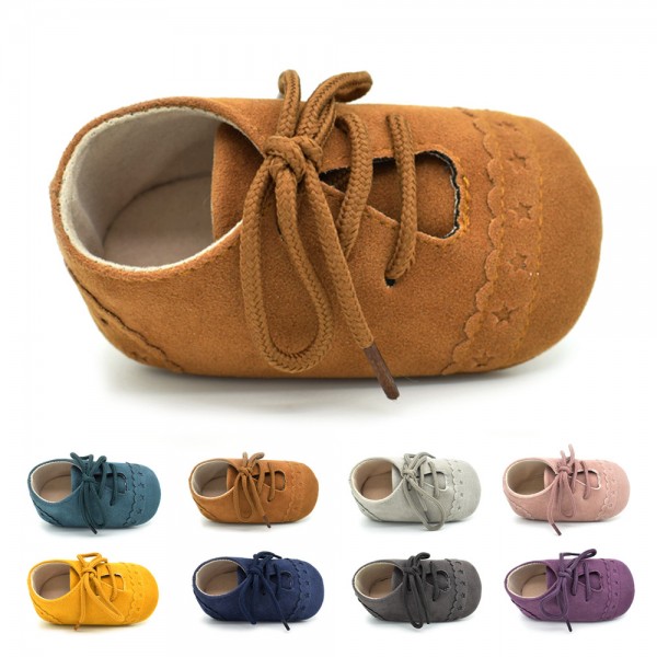 Spring and autumn new men's and women's baby 0-1-year-old toddler shoes casual lace up baby shoes flying edge single shoes d701 