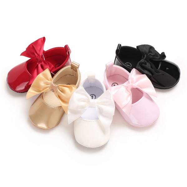 Spring and autumn style 0-1-year-old baby walking shoes Soft Sole Baby Shoes versatile princess shoes 