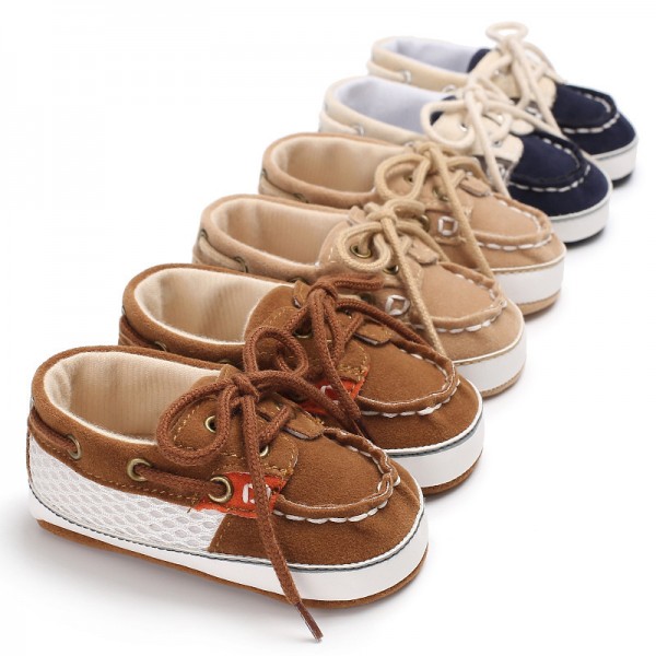 Baby shoes spring and autumn foreign trade 0-1-year-old boys' and girls' shoes soft soled casual walking shoes 