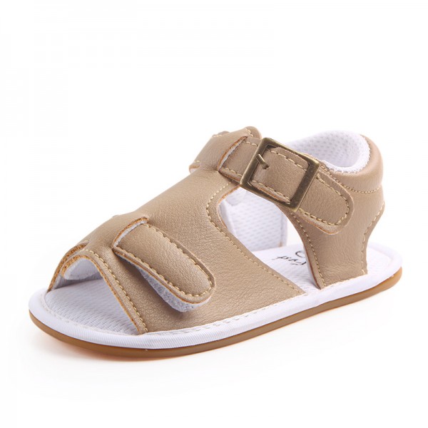 Spring and summer new men's baby shoes baby shoes soft soled non slip walking shoes rubber soled sandals wholesale 0824 