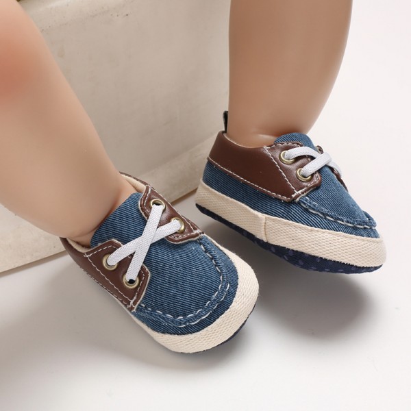 Spring and autumn 0-1 year old baby walking shoes comfortable soft sole baby shoes casual shoes 