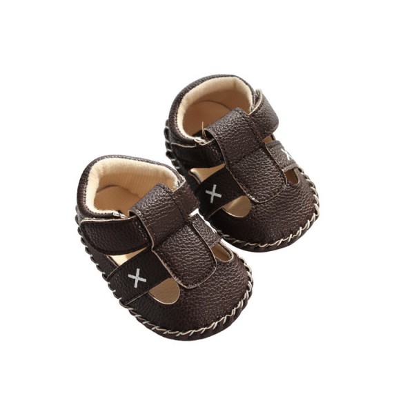 Hansheng baby sandals 0-1 year old toddlers summer soft bottom non slip baby shoes babyshoes 2019 