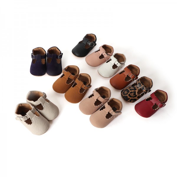 Spring and autumn 0-1 year old baby walking shoes leisure princess shoes baby princess shoes rubber soled baby shoes walking shoes 