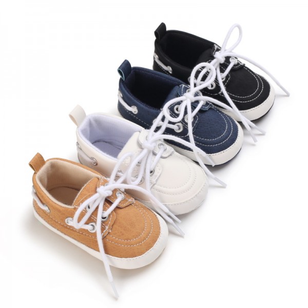 Baby shoes spring and autumn style 0-1-year-old boys' and girls' shoes soft soled casual walking shoes 