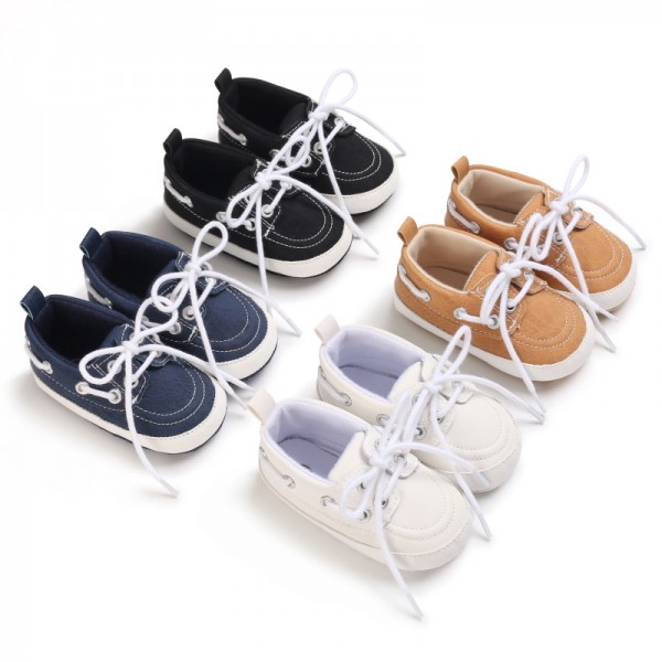 Baby shoes spring and autumn style 0-1-year-old boys' and girls' shoes soft soled casual walking shoes 