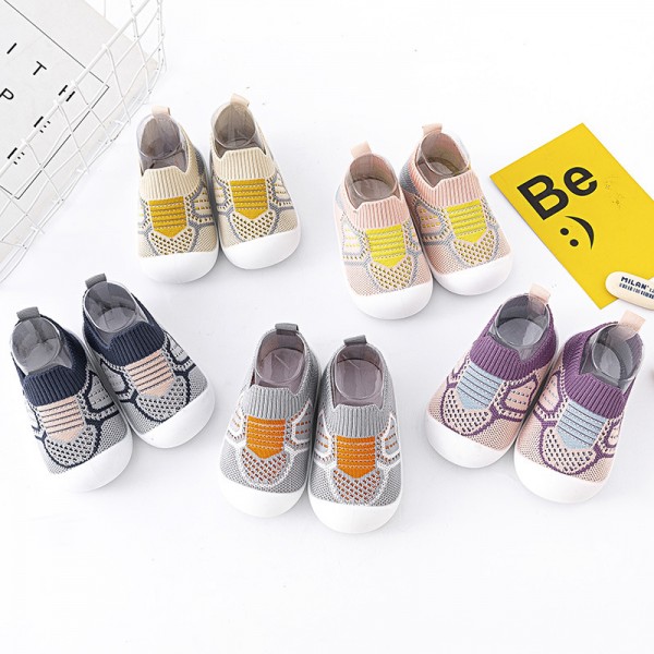 Baby Toddler shoes baby shoes soft sole anti slip 0-1-3 years old spring and autumn boys and girls indoor anti kick shoes and socks 