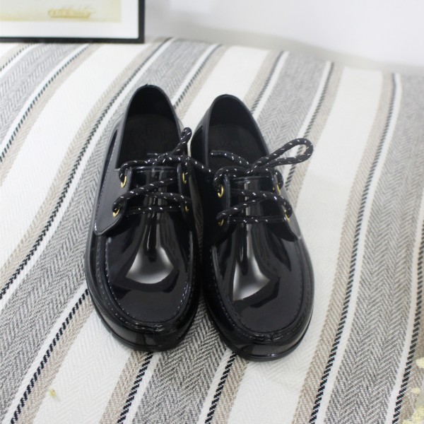 Heli shark fashion spring and autumn winter boys' plastic shoes students' daily casual shoes water breathable flat bottomed Baotou children's single shoes 