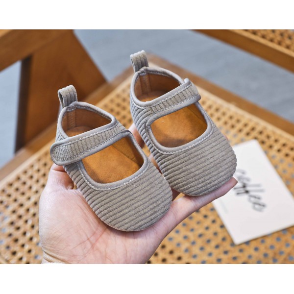 New baby shoes corduroy spring and autumn baby soft soled shoes leisure toddlers 