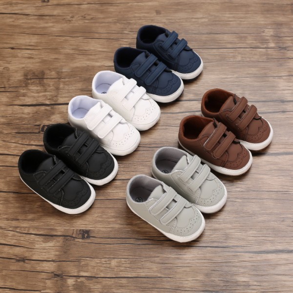 Baby shoes spring and autumn style 0-1 year old male baby shoes soft soled walking shoes 