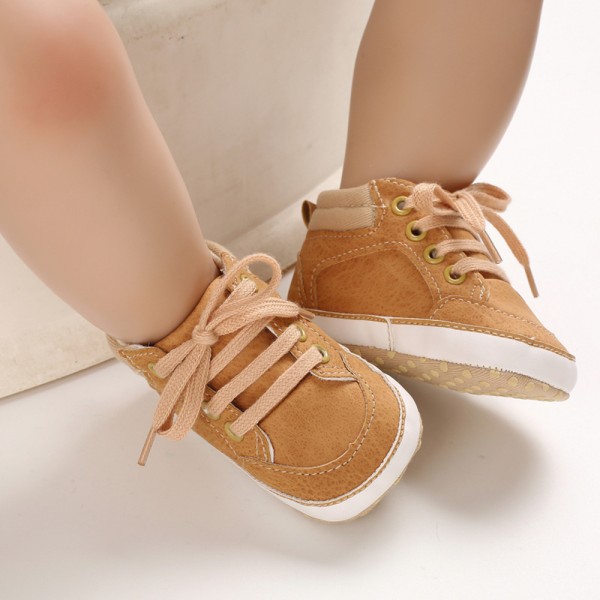 Spring and autumn baby lace up shoes 1-0-year-old men's casual shoes 