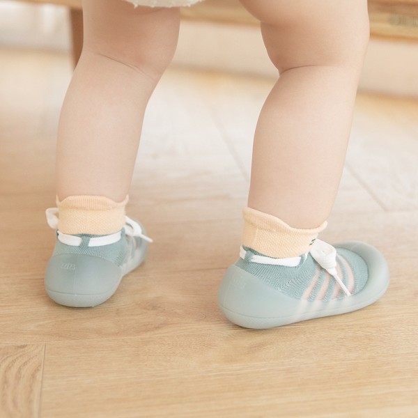 Summer children's shoes and socks toddler shoes floor socks infant shoes mesh breathable baby socks shoes baby socks 