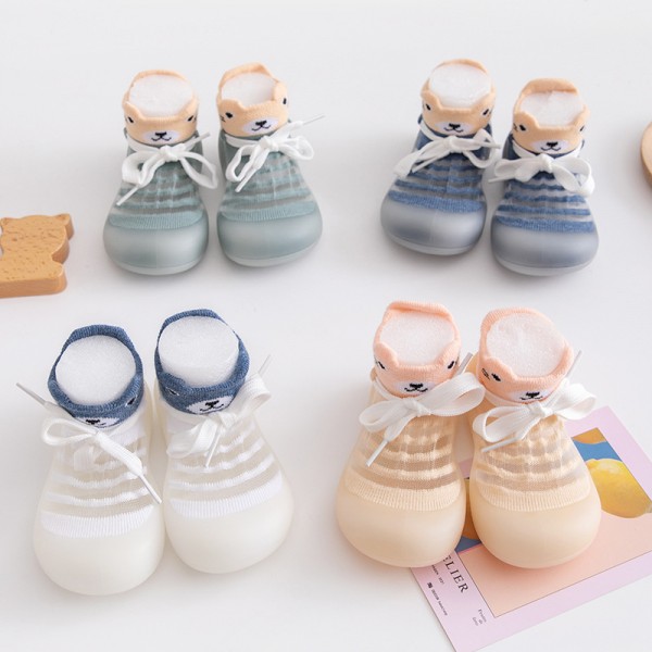 Summer children's shoes and socks toddler shoes floor socks infant shoes mesh breathable baby socks shoes baby socks 