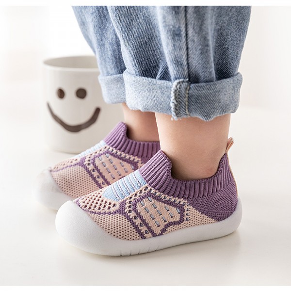 Baby Toddler shoes baby shoes soft sole anti slip 0-1-3 years old spring and autumn boys and girls indoor anti kick shoes and socks 