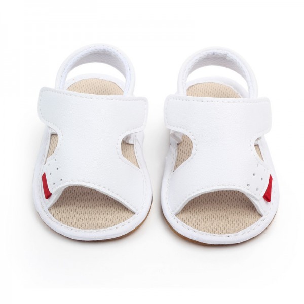 Summer baby shoes 0-1 year old casual baby male sandals soft soled Velcro non slip breathable walking shoes wholesale 