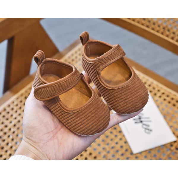 New baby shoes corduroy spring and autumn baby soft soled shoes leisure toddlers 