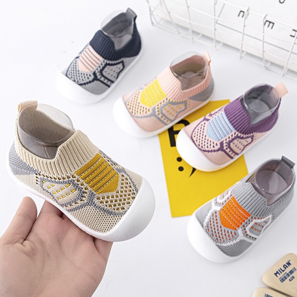 Baby Toddler shoes baby shoes soft sole anti slip 0-1-3 years old spring and autumn boys and girls indoor anti kick shoes and socks 