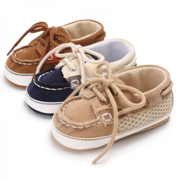 Baby shoes spring and autumn foreign trade 0-1-year-old boys' and girls' shoes soft soled casual walking shoes 