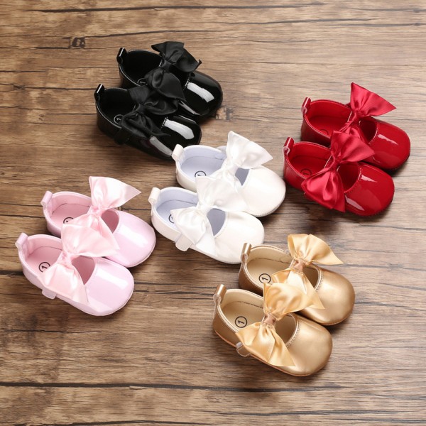 Spring and autumn style 0-1-year-old baby walking shoes Soft Sole Baby Shoes versatile princess shoes 